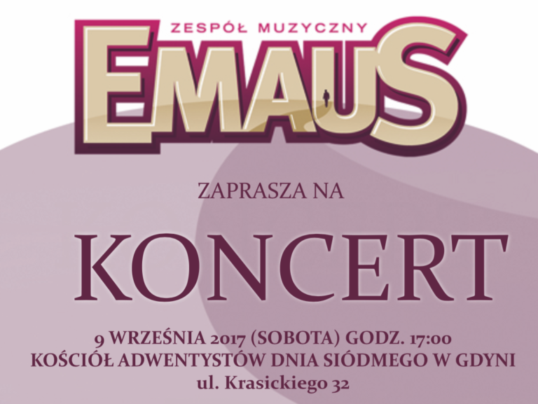 Zespół EMAUS zagra koncert w Gdyni!